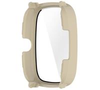 FackLOxc Smartwatch Housing PC Glass Film Cover Case Integrated Screen Protector Shell Shockproof Sleeve Guard Watch Case