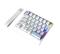 FackLOxc Tactiles 29Key Keyboards with AntiGhost and N Rollover for Competitive Esports Player Hot Swappable Gaming Keyboards