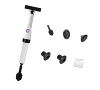 FackLOxc Toilet Plunger MultiPurpose Air Pressure Toilet Plunger 3/5 Interchangeable Head for Stubborn Drain Blockages Clog Remover for Toilets Sinks