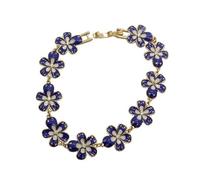 FackLOxc Unique Retro Flower Accessory Trendy Blue Charm With Unique Floral Patterns For Fashion Forward Women