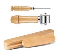 FackLOxc Wood Tool Set Tailors Clapper Pressing Seam Roller Practical Sewing Fabric Accessories for Quilting Ironing Seam Roller Pressing Quilters Sewing