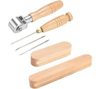 FackLOxc Wood Tool Set Tailors Clapper Pressing Seam Roller Practical Sewing Fabric Accessories for Quilting Ironing Seam Roller Pressing Quilters Sewing