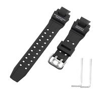 FACLE Men's Resin watch strap Replacement Fit for Casio G shock GW-A1100 GW-A1000 GW-4000 GA-1000 1100 1200 G-1400 Outdoor Sports Watch bands bracelet accessories (Black)
