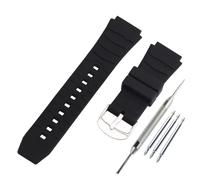 FACLE Men's silicone watch strap Replacement Fit for Casio PRG-80 PAG-80 PRW-1000 PRW-1100 Watch Outdoor Sports Rubber Watch bands wristband bracelet for women (Black)