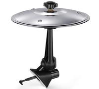 Facmogu Car Crash Cymbal, Silver Car Symbol Drum For Car Vent, Make Your Driving More Fun, Clip-On Easy Install on Dashboards & Vents, Mini Compact Durable Vehicles Accessory for All Types of Vehicles