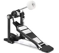 Facmogu Single Kick Bass Drum Pedal, Kick Drum Pedal Come with Classic Felt Beater Stick & Key for Foot Percussion Set Instrument, Single-Chain Heavy-duty for Beginner & Pro Drummers