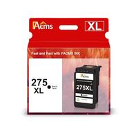 FACMS PG-275XL Black Ink Cartridge Replacement for Canon Printer PG-275XL 275 Black Ink Cartridge for PIXMA TS3500 TS3520 TS3522 TR4720 TR4722 TR4700 High Capacity (1 Pack)