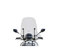 FACO Windscreen For Vespa GTS 125 300 From 2023 + Black Mounts 23636