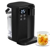 FAcoLL 2000W Electric Instant Hot Water Dispenser, Energy Efficient Boiling Kettle with 3L Water Tank, 12 Gear Temperature and 8 Gear Volume Control, Quick Heating in 3 Seconds - Black
