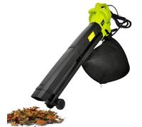 FAcoLL 3 in 1 Garden Leaf Blower & Vacuum Shredder, 3000W Leaf Blower with 40L Leaf Collection Bag, Lightweight Powerful Air Blower Garden Blower for Lawn Care