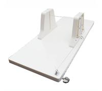 FAcoLL Adjustable Slab Soap Cutter, Acrylic Push Soap Cutter with Single Wire, DIY Homemade Soap Cutting Machine with Scale, Soap Making Loaf Slicer, for Soap Candles Trimming