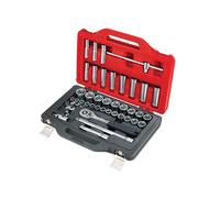 Facom 1/2"D Metric Socket Set 41 Piece Deep & Standard Single Hex FCMSL151EP41