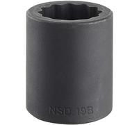 Facom 1/2" Drive Bi Hexagon Impact Socket Metric 1/2" 10mm