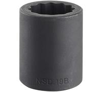 Facom 1/2" Drive Bi Hexagon Impact Socket Metric