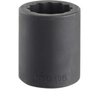 Facom 1/2" Drive Bi Hexagon Impact Socket Metric 1/2" 23mm