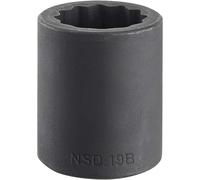 Facom 1/2" Drive Bi Hexagon Impact Socket Metric 1/2" 34mm