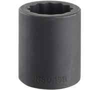 Facom 1/2" Drive Bi Hexagon Impact Socket Metric 1/2" 36mm