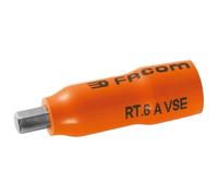 Facom 1/4" Drive 1000v Insulated Hexagon Bit Socket