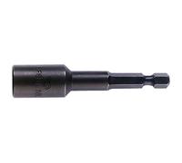 FACOM 1/4 Inch Socket Spanner with Groove for Hexagon Socket Bit 7.0 mm, Length 70 mm, Pack of 1, EF.6D7L