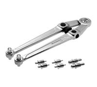 Facom 117.B Key for Front Hole Nuts Chrome-Plated Adjustable 245mm