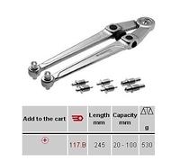 Facom 117.B Adjustable Pin Wrench Spanner with Hooks