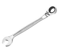 Facom 22mm Anti Slip Combination Ratcheting Spanner Angled Head 467B.22