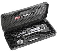 Facom 245.J2A 26 Piece Gasket Punch Kit Cutting capacity 3-50mm (Punch) & 44-...