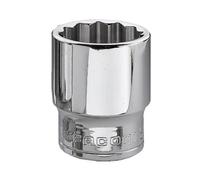 Facom 24mm Bi-Hexagon Socket With 3/8 Inch Drive For Precision Fastening