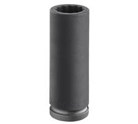 FACOM 3?4 Inch Impact 12-Point Socket Spanner, Long - 35 mm, Pack of 1, NKD.35L