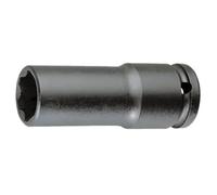 FACOM 3/4 Inch Impact Socket Spanner Hexagonal Convex Profile SW 27 mm Long 1 Piece NKB.27