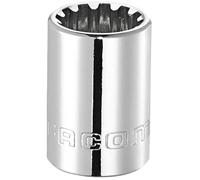 Facom 3/8" Drive Chrome Thin Wall Spline Socket 3/8" M20 30mm