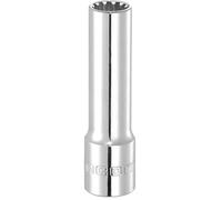 Facom 3/8" Drive Chrome Thin Wall Spline Socket 3/8" M16 63mm