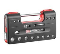 Facom 3/8in Drive 6-Point Detection Box Socket Set, 18 Piece FCMJLDBOX1PB