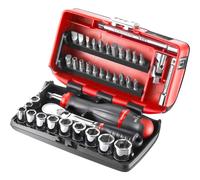 Facom 38 Piece 1/4" Drive NANO Socket and Bit Set Imperial