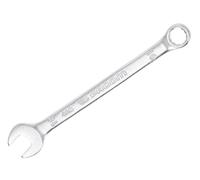Facom 40B.10 Slim Metric Combination Spanner 10mm - 12-point OGV, 15 offset, matt chrome finish.