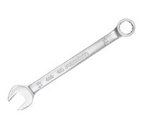 Facom 40B.13 Slim Metric Combination Spanner 13mm - 12-Point OGV, 15° Offset Ring and Handle, matt Chrome Finish.