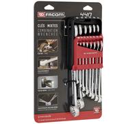 Facom 440.JP14PB Crowfoot Wrench Set 14-Piece 7-24mm OGV-12 Profile