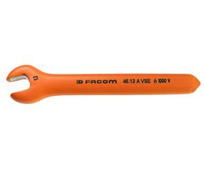 Facom 46.10Avse 10Mm Single Open End Spanner Insulated 1000V Vde Safety Colour