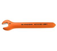 FACOM 46.12AVSE Series 46.AVSE Insulated Open End Wrench, 1000 Volt, 12 mm Size