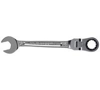Facom 467BF.12 12mm Metric Jointed Ratchet Spanner - Silver