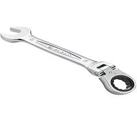 Facom 467BF.16 Combination Spanner with Hinged Ratchet Metric 16 mm Silver