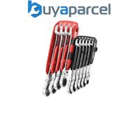 Facom 467BF.JP10PB 467BF.JP10PB Ratchet Combination Flexi Wrench Set, 10 Piece F