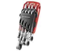 Facom 467F 8 Piece Flexible Ratchet Combination Spanner Set Imperial