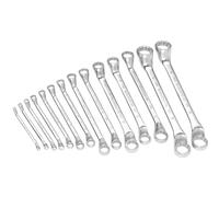 Facom 55A.JE14 14 Piece Deep Offset Ring Spanner Set