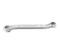 FACOM 56A.7/16X1/2 Short Angled Ring Spanner 10° Inch, Silver, 130 mm