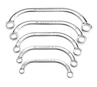 Facom 57.JE5 5 Piece Half Moon Ring Spanner Set