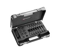 Facom 6 Point Metric Stubby Impact Socket Set 1/2in 23 Piece Cased FCMNSSJ23PB