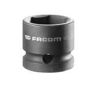 Facom 6-Point Stubby Impact Socket 1/2in Drive 21mm