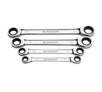 Facom 64.J4 4 piece 10 - 19mm Ratchet Ring Spanner Set