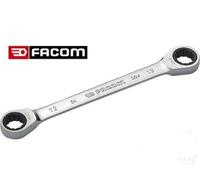Facom 64 Series AF Low Profile Double End Ratchet Ring Spanner 1/2 x 9/16"